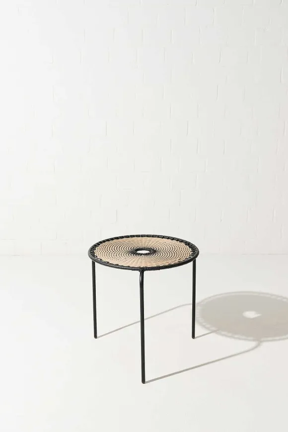 Tucurinca | Dorothee Schumacher Bellavista Small Table 50Cm Black Beige Mix