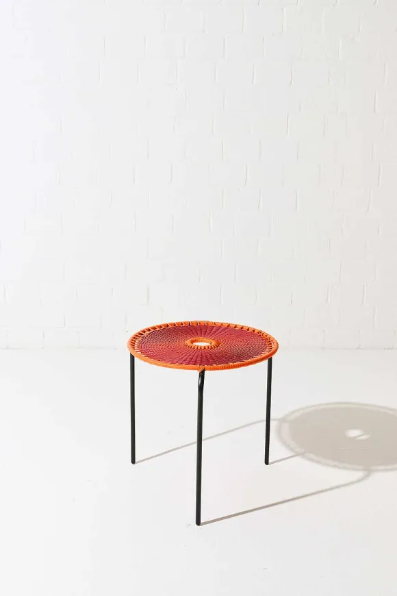 Tucurinca | Dorothee Schumacher Bellavista Small Table 50Cm Rojo Vino Naranja Mix