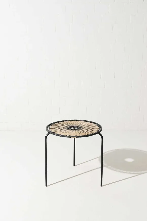 Tucurinca | Dorothee Schumacher Bellavista Small Table 50Cm Black Beige Mix