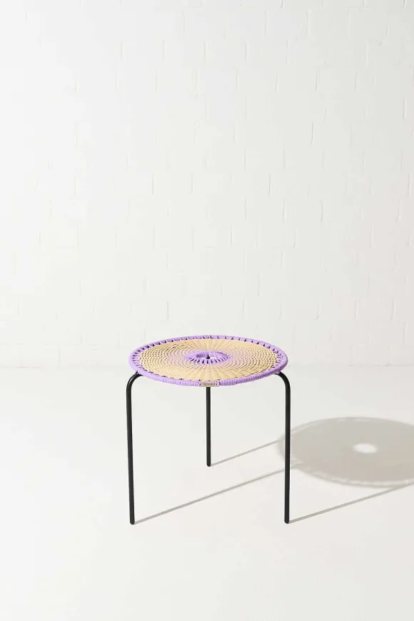 Tucurinca | Dorothee Schumacher Bellavista Small Table 50Cm Lavender Beige Mix