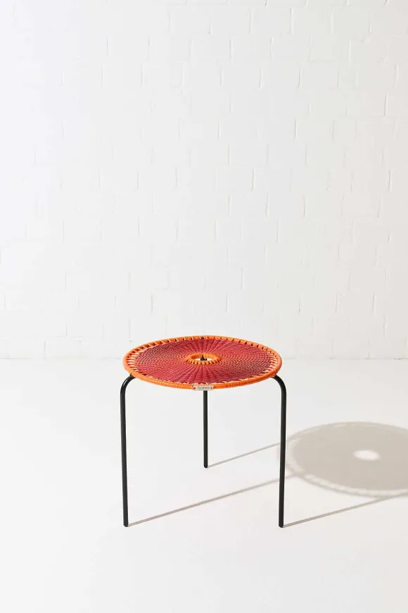 Tucurinca | Dorothee Schumacher Bellavista Small Table 50Cm Rojo Vino Naranja Mix