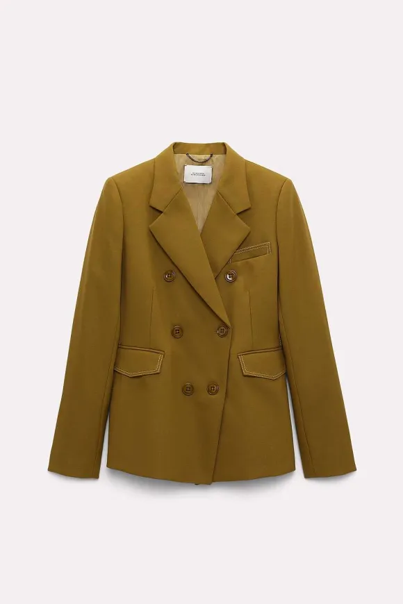 Blazer | Dorothee Schumacher Casual Attraction Jacket Olive Green