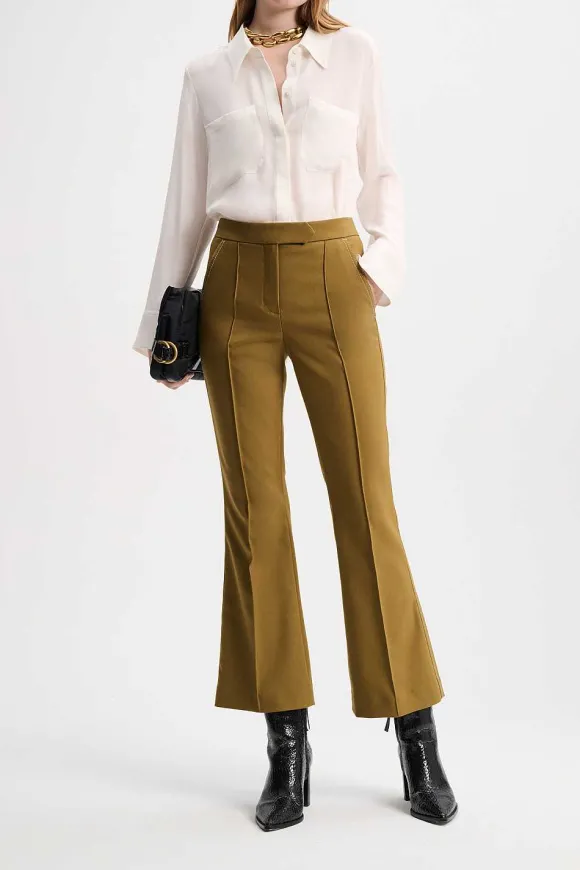 Hosen | Dorothee Schumacher Casual Attraction Pants Olive Green