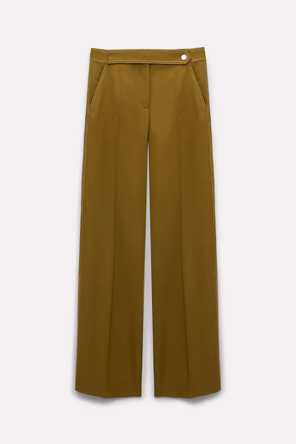 Hosen | Dorothee Schumacher Casual Attraction Pants Olive Green