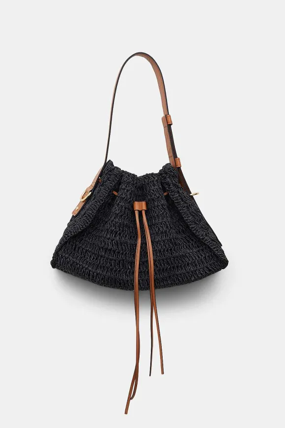 Taschen | Dorothee Schumacher Chic Raffia Handbag Pure Black