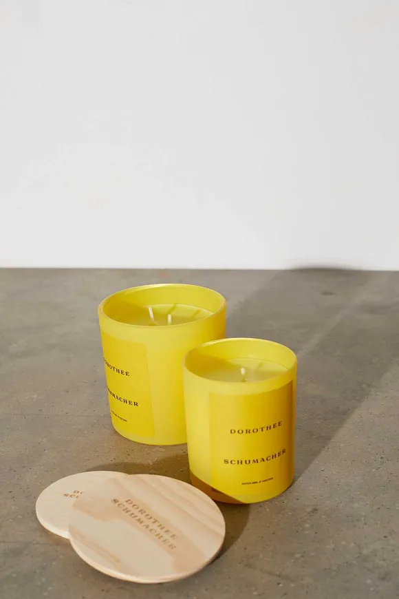 Small Accessories | Dorothee Schumacher Chiyc Candle L Soft Yellow