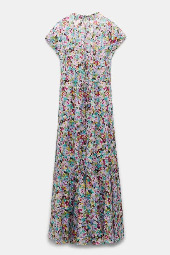 Kleider | Dorothee Schumacher Colourful Volumes Dress Colorful Rose & Green