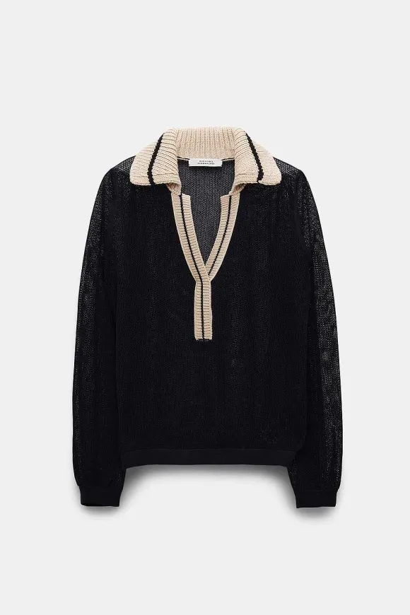 Strick | Dorothee Schumacher Cool Sophistication Pullover Pure Black