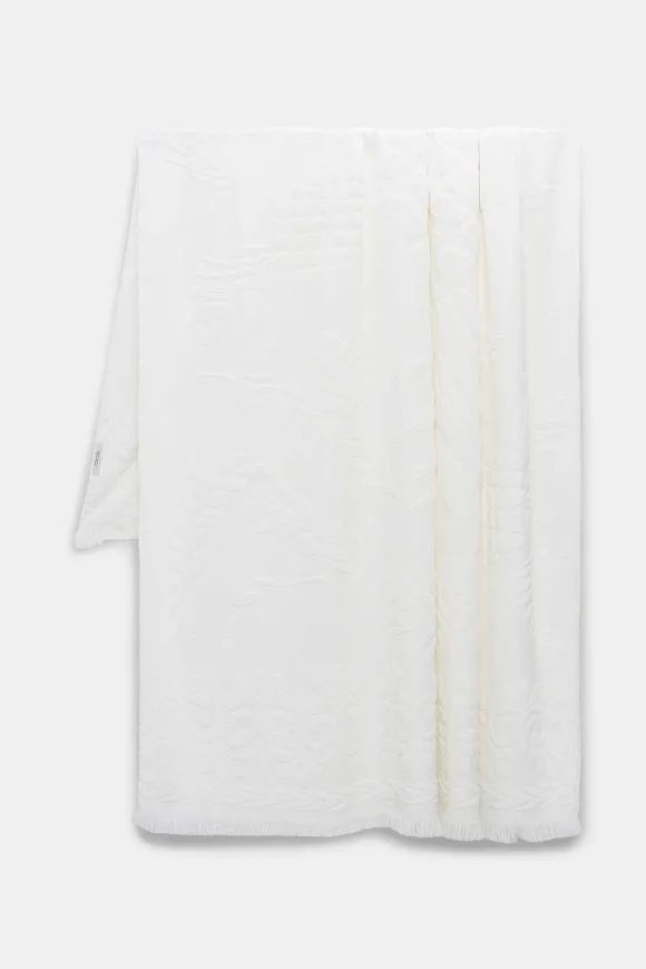 Small Accessories | Dorothee Schumacher Cosy Towelling Towel Camellia White