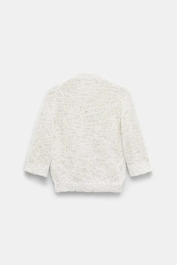 Strick | Dorothee Schumacher Cotton Love Cardigan Camellia White