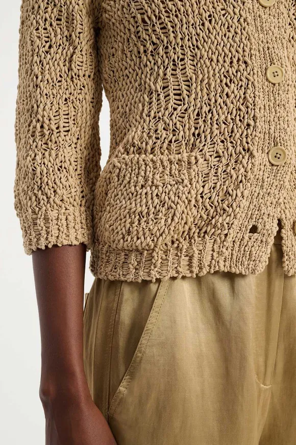 Strick | Dorothee Schumacher Cotton Love Cardigan Camel