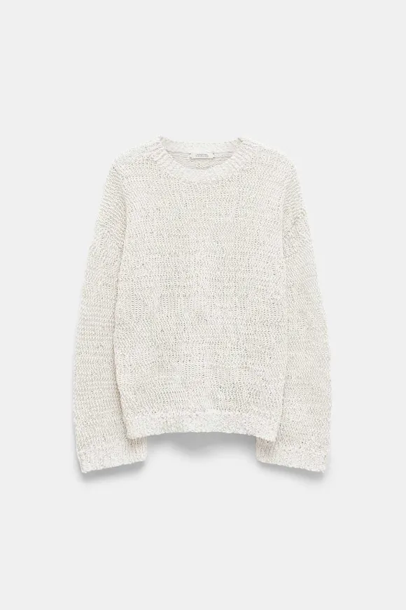 Strick | Dorothee Schumacher Cotton Love Pullover Camellia White