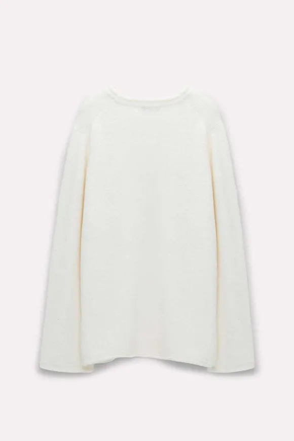 Strick | Dorothee Schumacher Cozy Comfort Pullover Camellia White