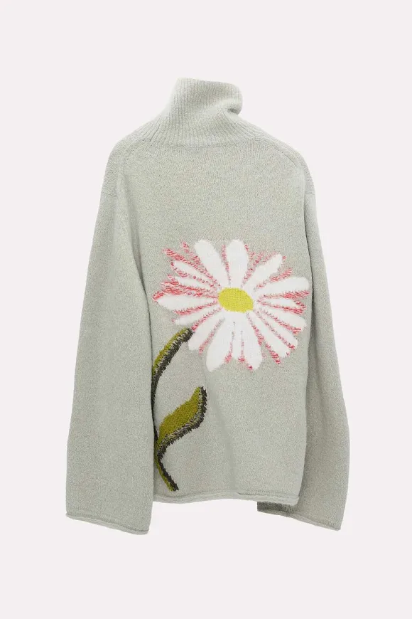 Strick | Dorothee Schumacher Cozy Daisy Pullover Soft Green