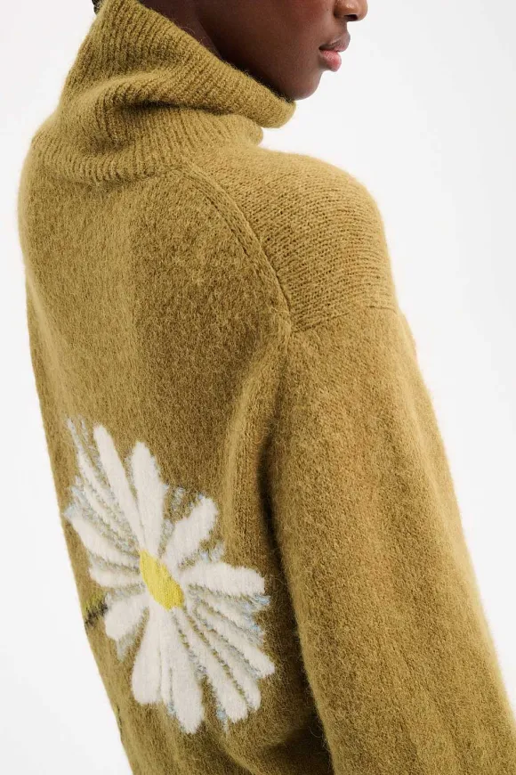 Strick | Dorothee Schumacher Cozy Daisy Pullover Whispering Green