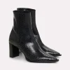 Schuhe | Dorothee Schumacher Crackle Edginess Bootie Pure Black