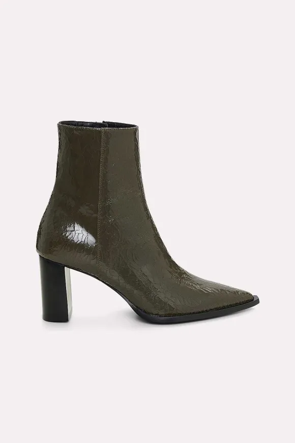 Schuhe | Dorothee Schumacher Crackle Edginess Bootie True Khaki