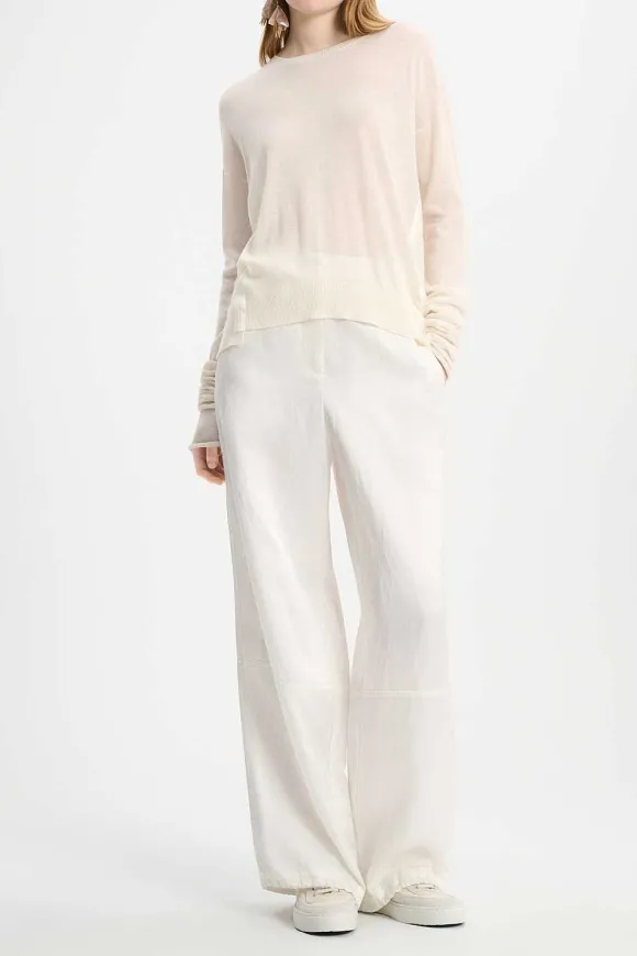 Shirts & Tops | Dorothee Schumacher Delicate Statements Pullover Shaded White