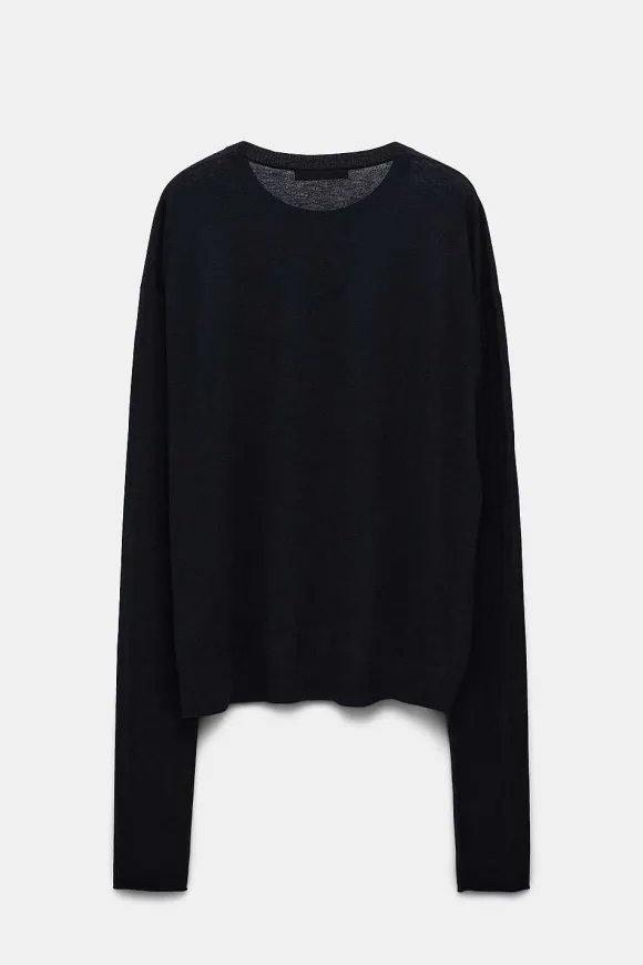 Shirts & Tops | Dorothee Schumacher Delicate Statements Pullover Pure Black