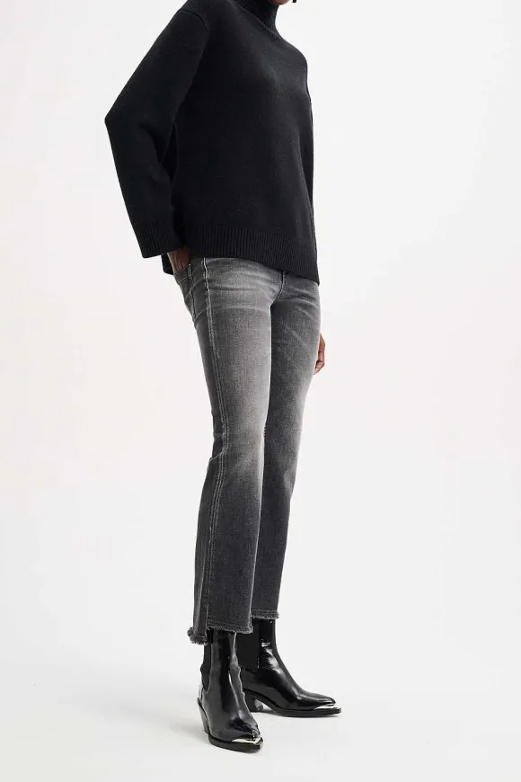 Hosen | Dorothee Schumacher Denim Attraction Pants Structured Grey