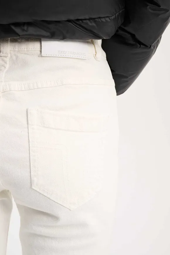 Hosen | Dorothee Schumacher Denim Love Pants Camellia White