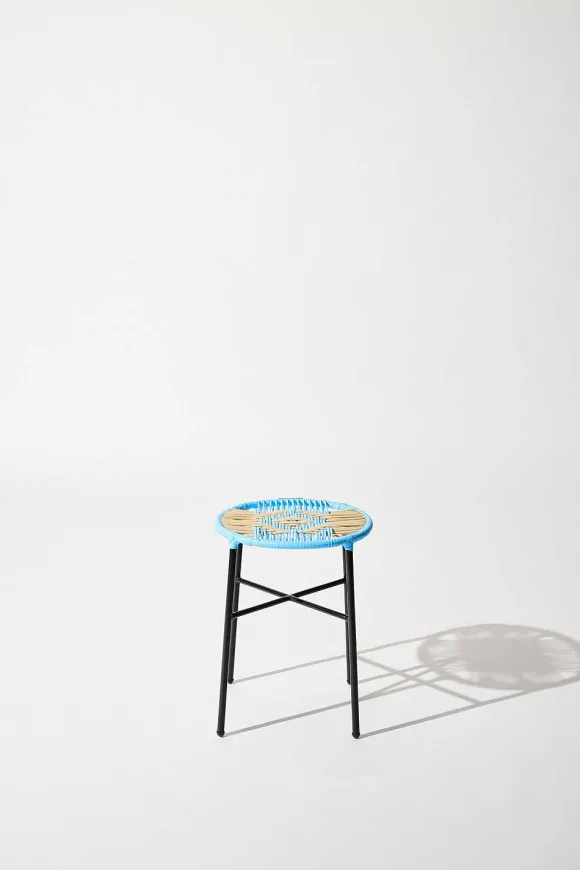 Tucurinca | Dorothee Schumacher El Banco Stool Azul