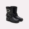 Schuhe | Dorothee Schumacher Elevated Classics Short Biker Boot Pure Black