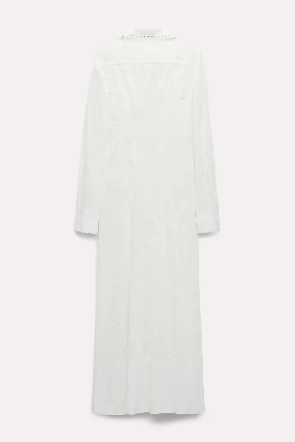 Kleider | Dorothee Schumacher Embroidered Ease Dress Camellia White