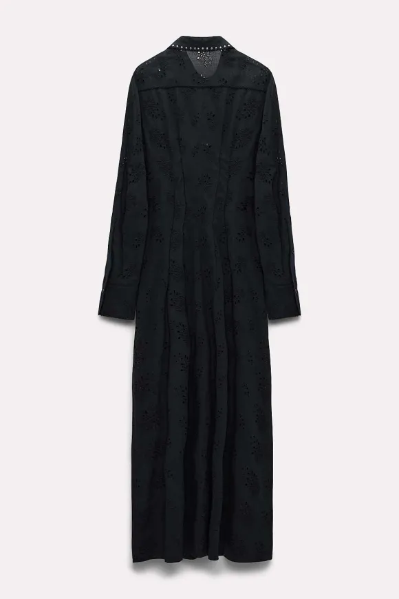 Kleider | Dorothee Schumacher Embroidered Ease Dress Pure Black