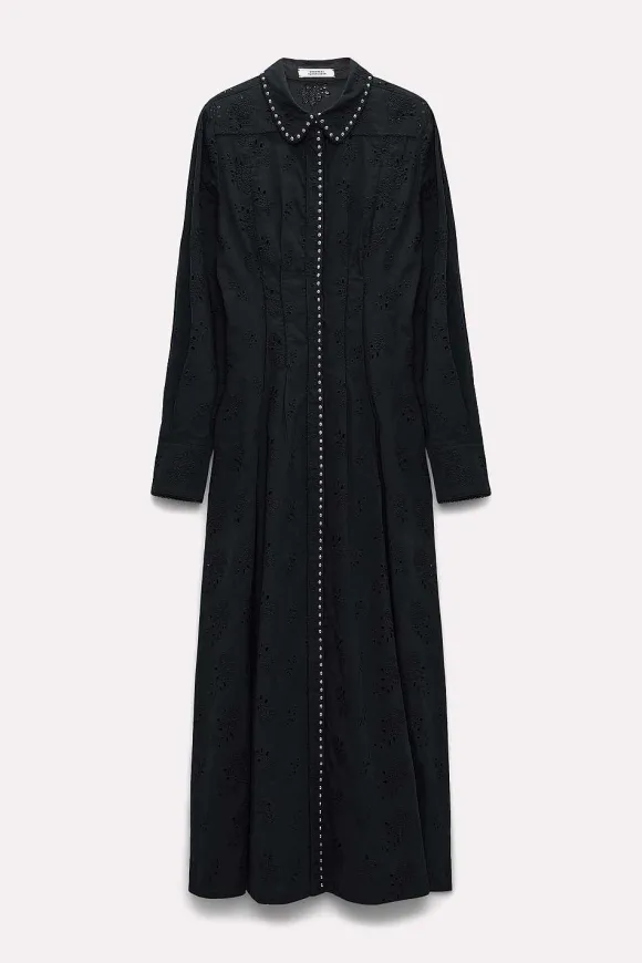 Kleider | Dorothee Schumacher Embroidered Ease Dress Pure Black