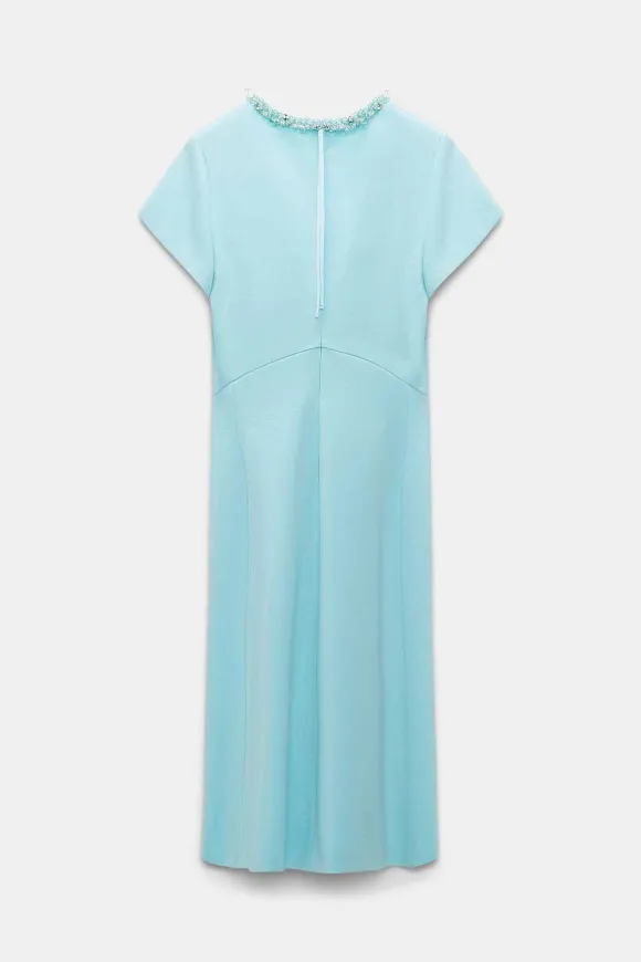 Kleider | Dorothee Schumacher Emotional Essence Capsule Dress Soft Turquoise