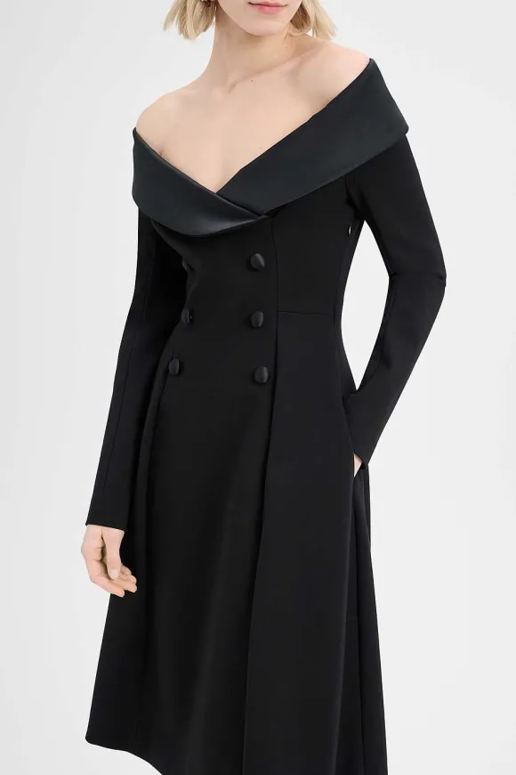 Kleider | Dorothee Schumacher Emotional Essence Dress Pure Black