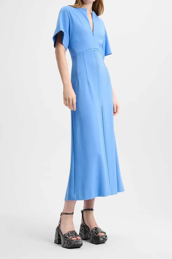 Kleider | Dorothee Schumacher Emotional Essence Dress Cornflower Blue