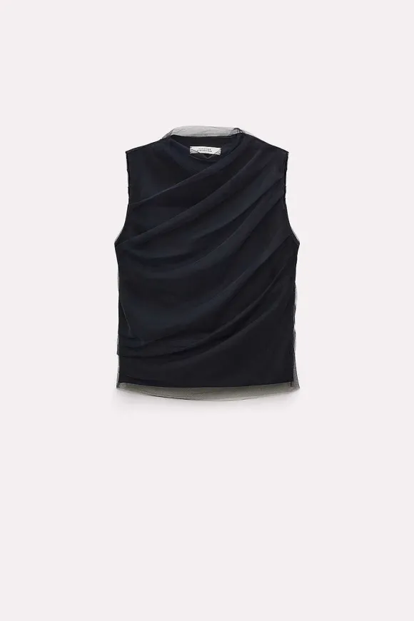 Shirts & Tops | Dorothee Schumacher Emotional Essence Ii Top Dark Navy