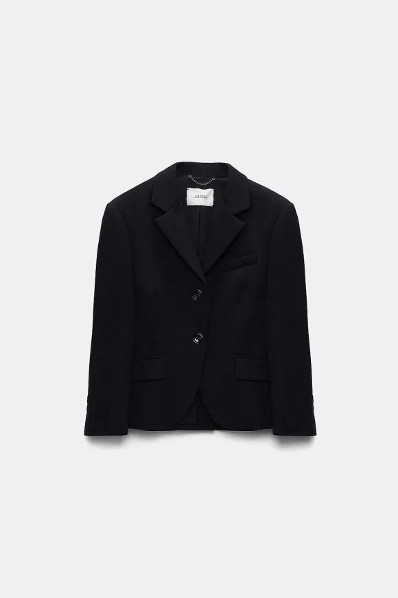 Blazer | Dorothee Schumacher Emotional Essence Jacket Pure Black