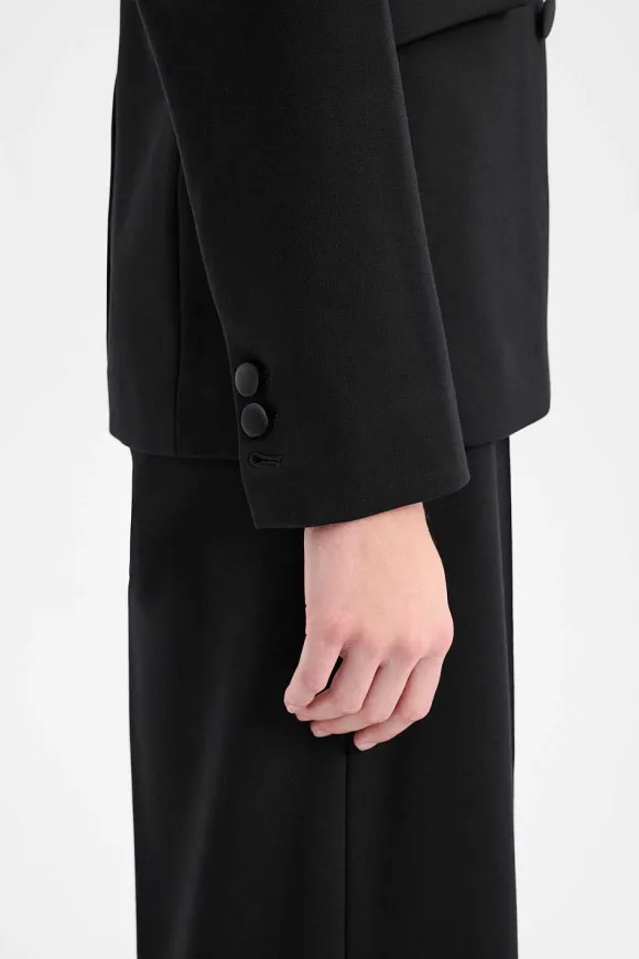 Blazer | Dorothee Schumacher Emotional Essence Jacket Pure Black