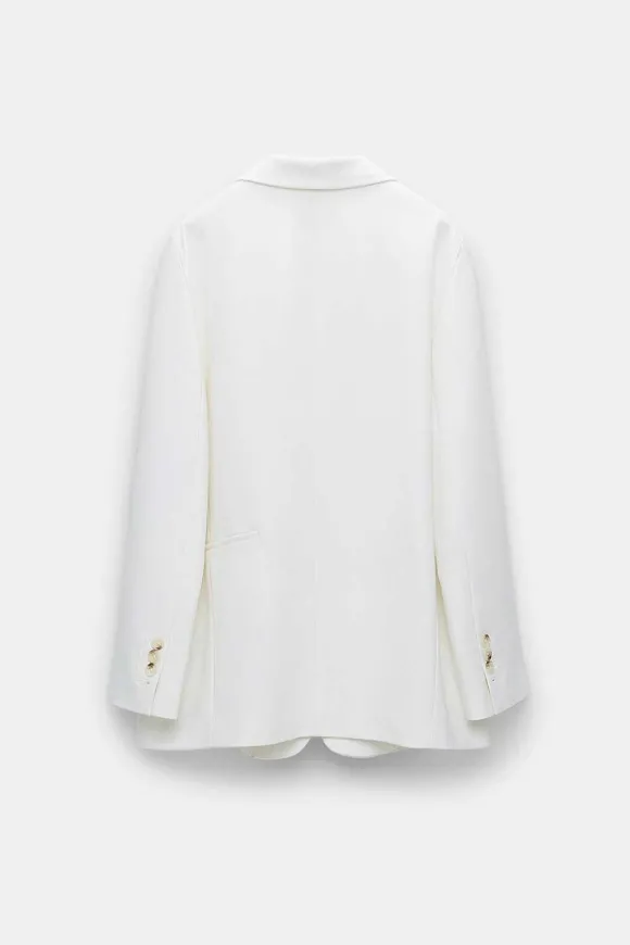 Blazer | Dorothee Schumacher Emotional Essence Jacket Camellia White