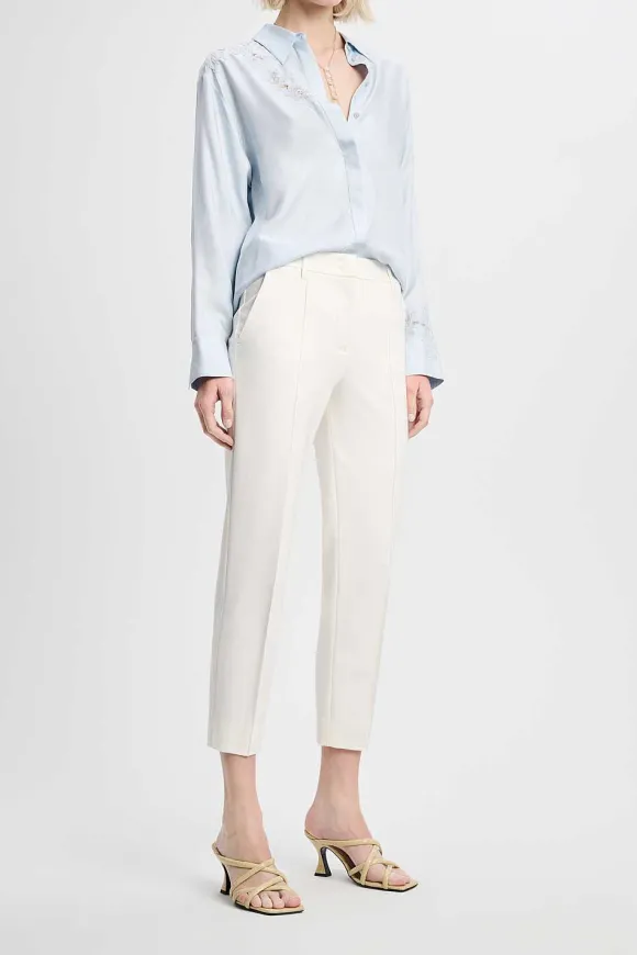 Hosen | Dorothee Schumacher Emotional Essence Pants Camellia White