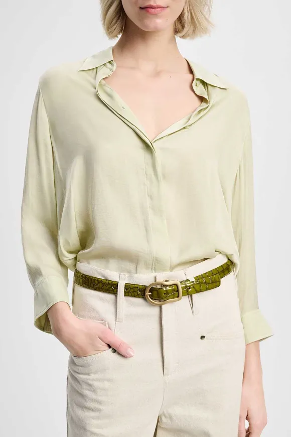 Gürtel | Dorothee Schumacher Excotic Shine Belt Shimmering Green