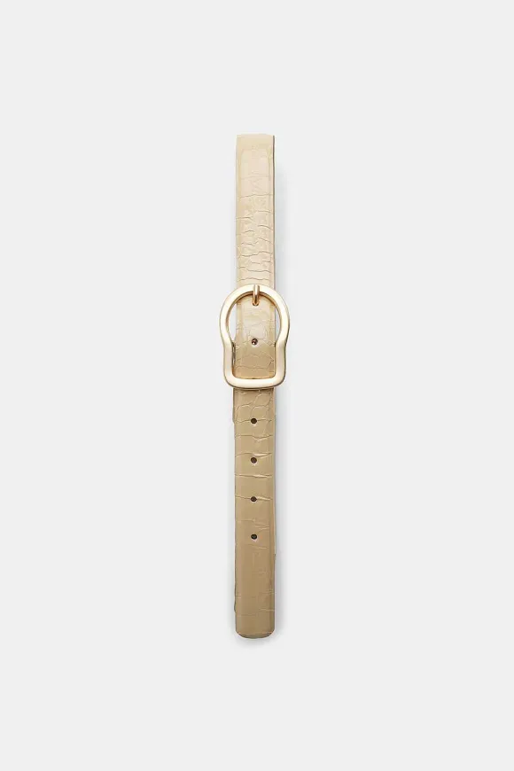 Gürtel | Dorothee Schumacher Excotic Shine Belt Shimmering Camel