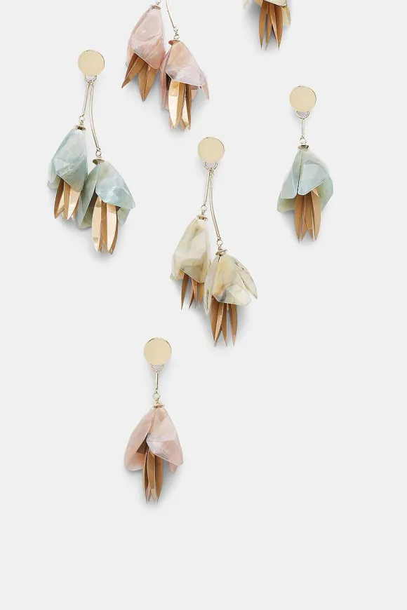 Schmuck | Dorothee Schumacher Flower Power Asymmetric Earrings Blush