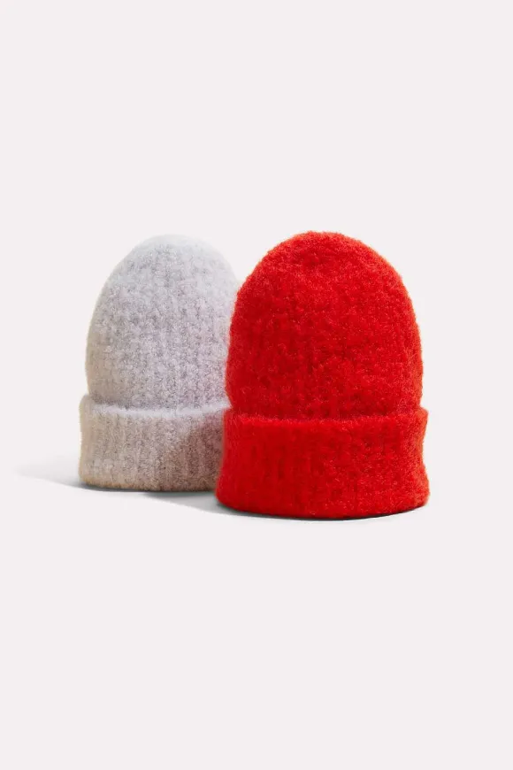 Strick | Dorothee Schumacher Fluffy Touch Cap Strong Red