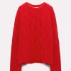 Strick | Dorothee Schumacher Fluffy Touch Pullover Strong Red