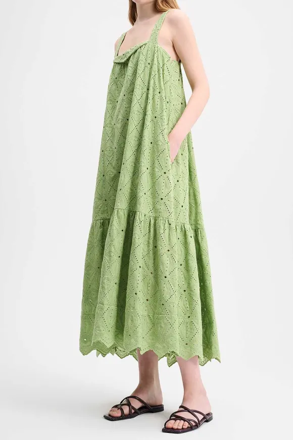 Kleider | Dorothee Schumacher Generouse Gaze Dress Soft Green