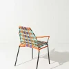 Tucurinca | Dorothee Schumacher La Perla Outdoor Chair Naranja Verde Militar Mix