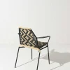 Tucurinca | Dorothee Schumacher La Perla Outdoor Chair Black Beige Mix