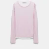 Shirts & Tops | Dorothee Schumacher Layer Love Shirt White And Rose Mix