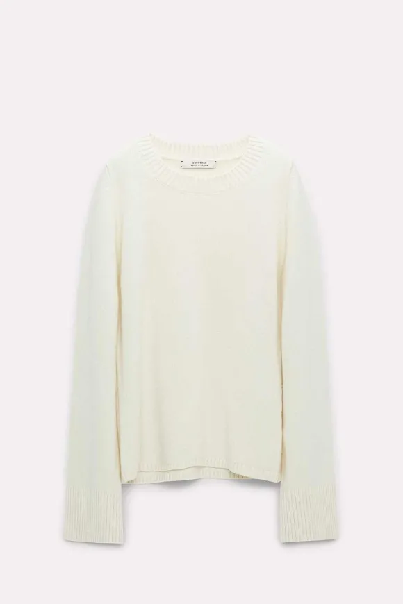 Strick | Dorothee Schumacher Luxury Comfort Pullover Cozy White