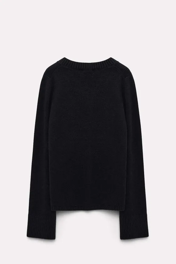 Strick | Dorothee Schumacher Luxury Comfort Pullover Pure Black