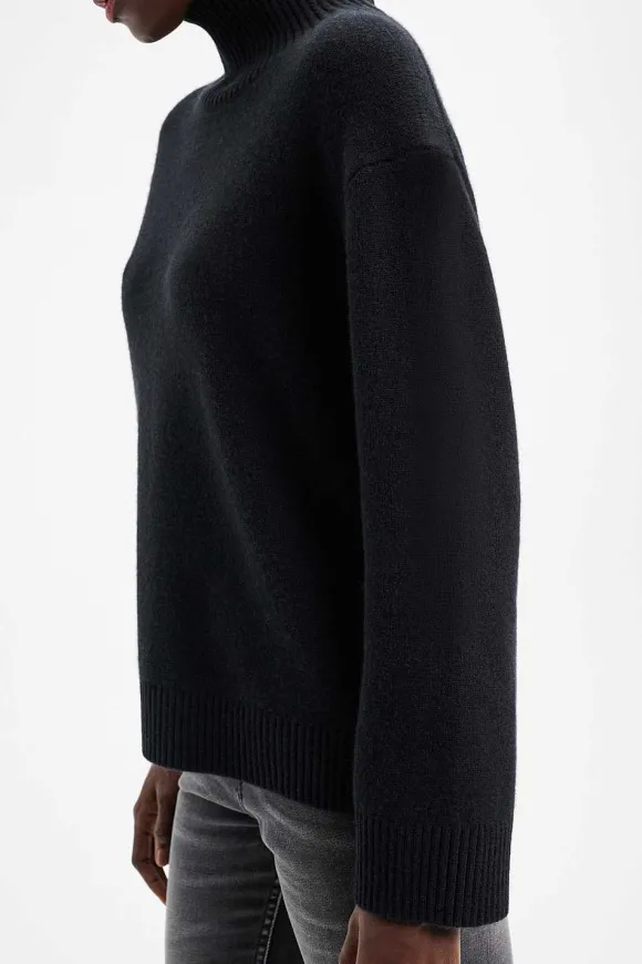 Strick | Dorothee Schumacher Luxury Comfort Pullover Pure Black